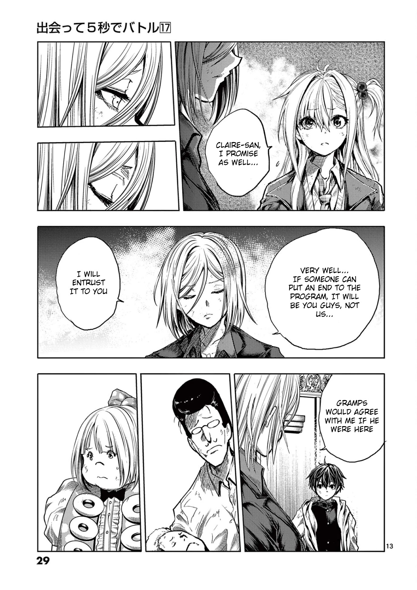 Deatte 5 Byou de Battle Chapter 145 page 13 - Chapter 145: Who is the Last One