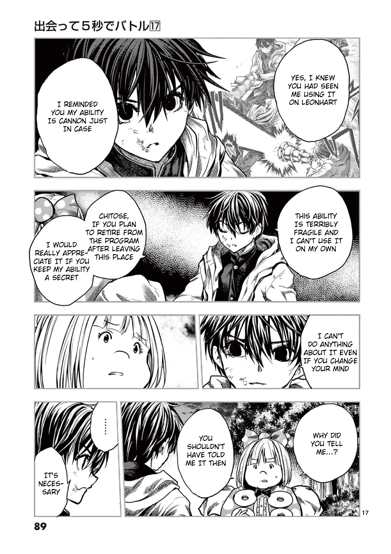 Deatte 5 Byou de Battle Chapter 148 page 17 - Chapter 148: Ancient Memory