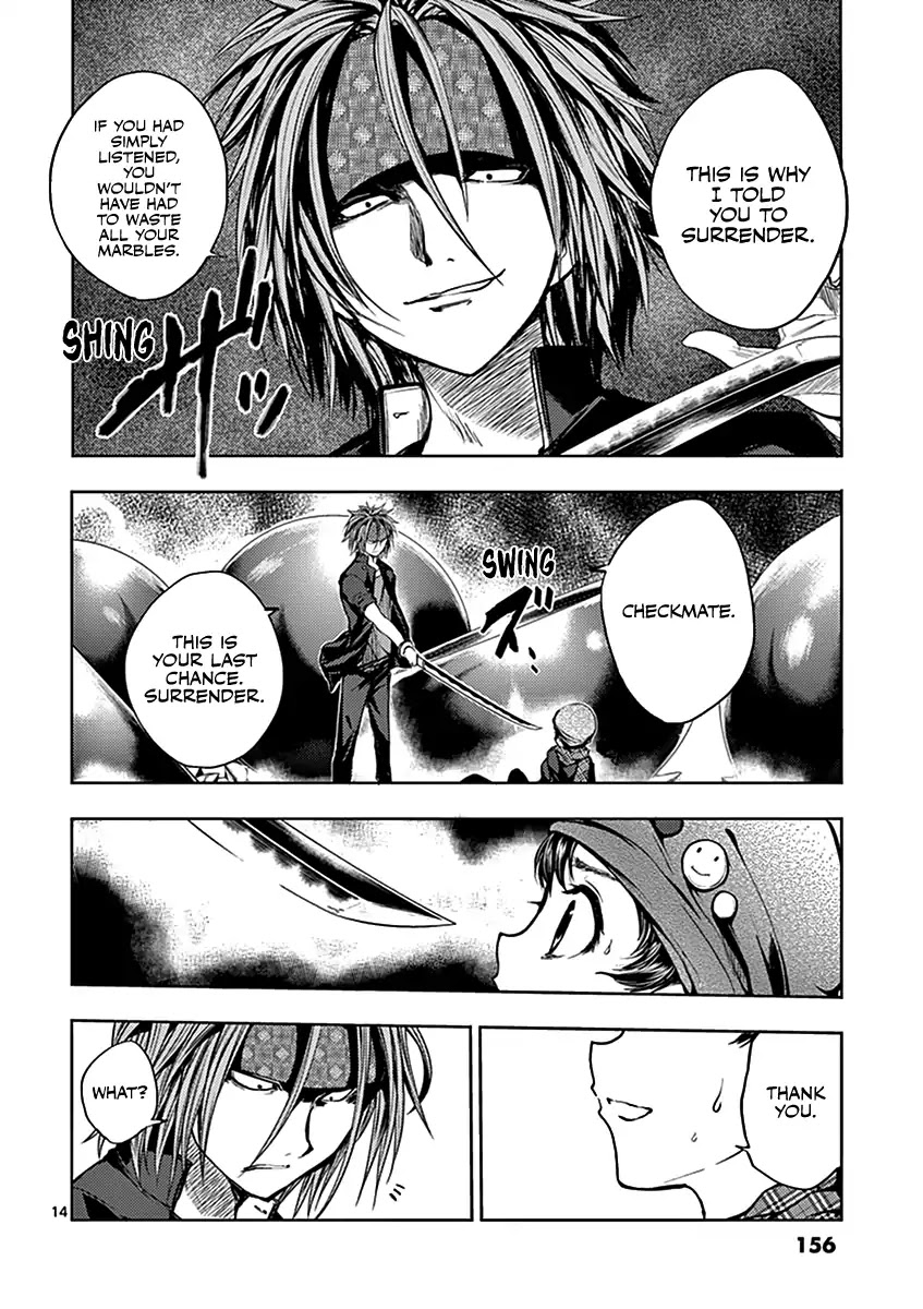 Deatte 5 Byou de Battle Chapter 15 page 15 - Chapter 15: Idiot