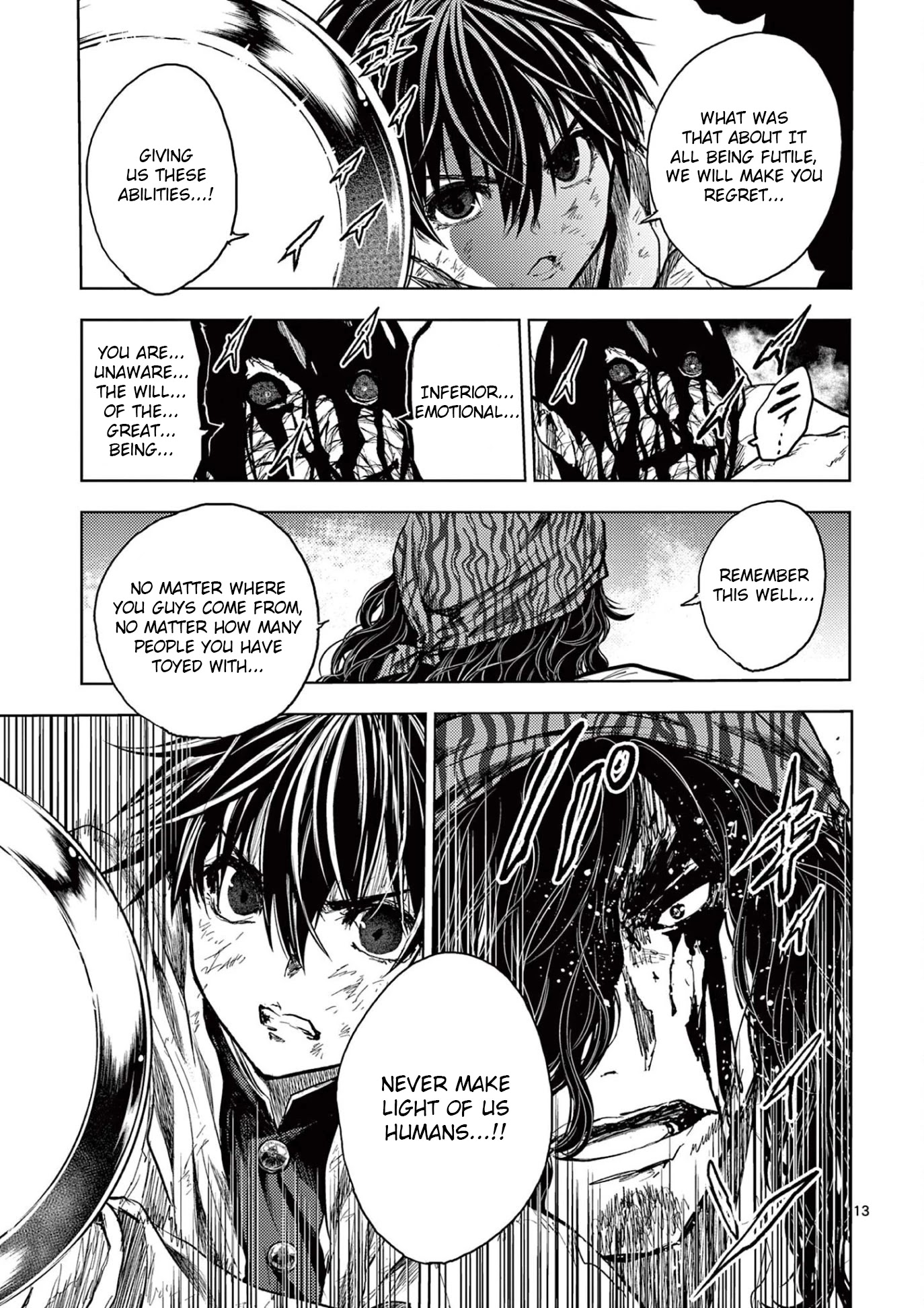 Deatte 5 Byou de Battle Chapter 150 page 13 - Chapter 150: Invincible Tag Team