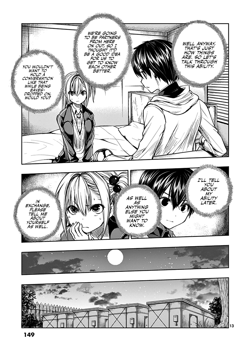 Deatte 5 Byou de Battle Chapter 25 page 14 - Chapter 25: Real Ability