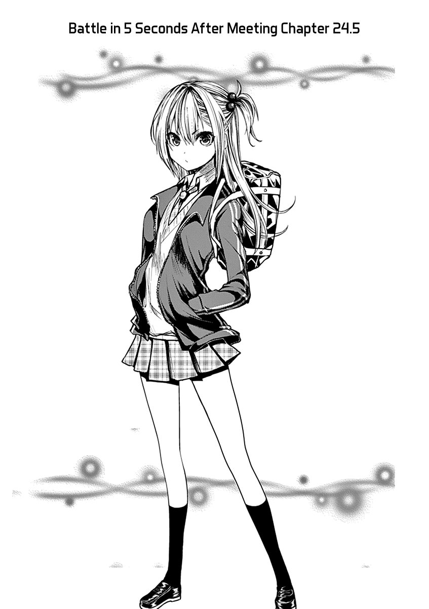 Deatte 5 Byou de Battle Chapter 27.5 page 2 - Chapter 27.5: Chapter 24.5