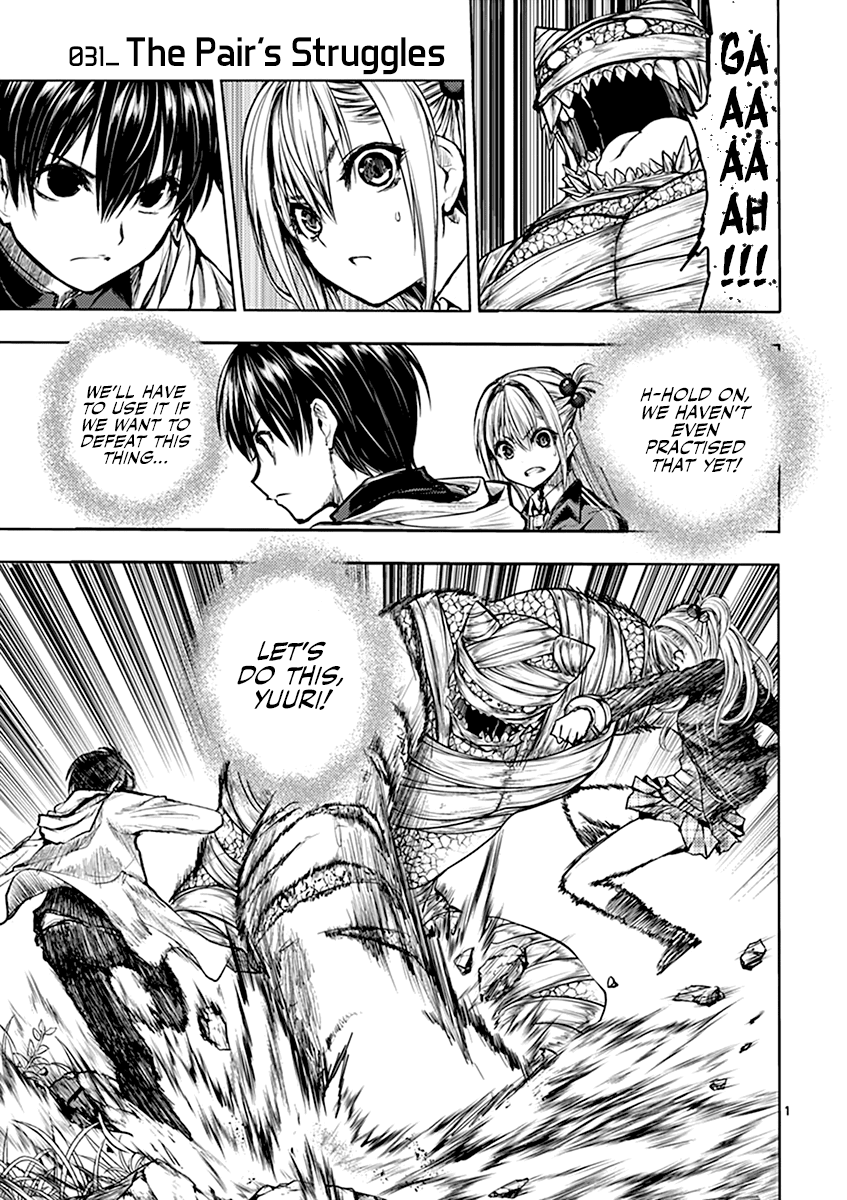 Deatte 5 Byou de Battle Chapter 31 page 2 - Chapter 31: The Pair's Struggles