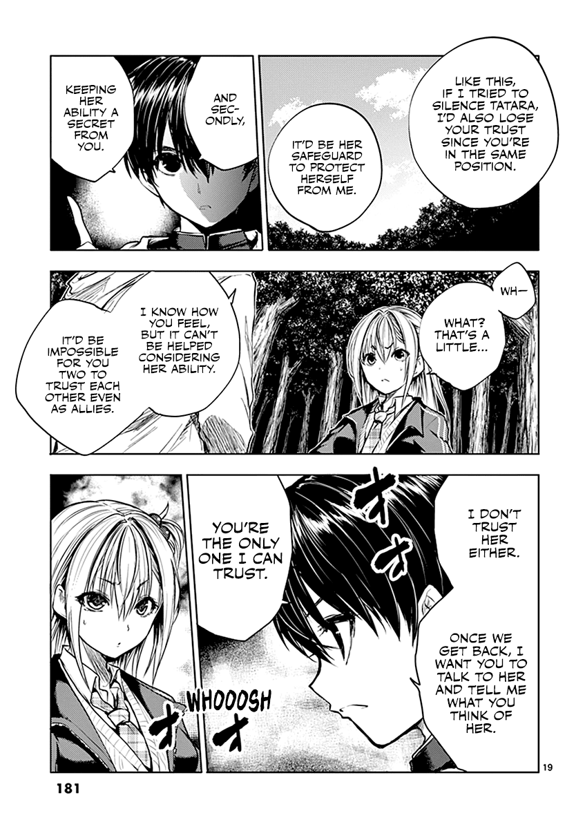 Deatte 5 Byou de Battle Chapter 35 page 20 - Chapter 35: Ability’s Limit