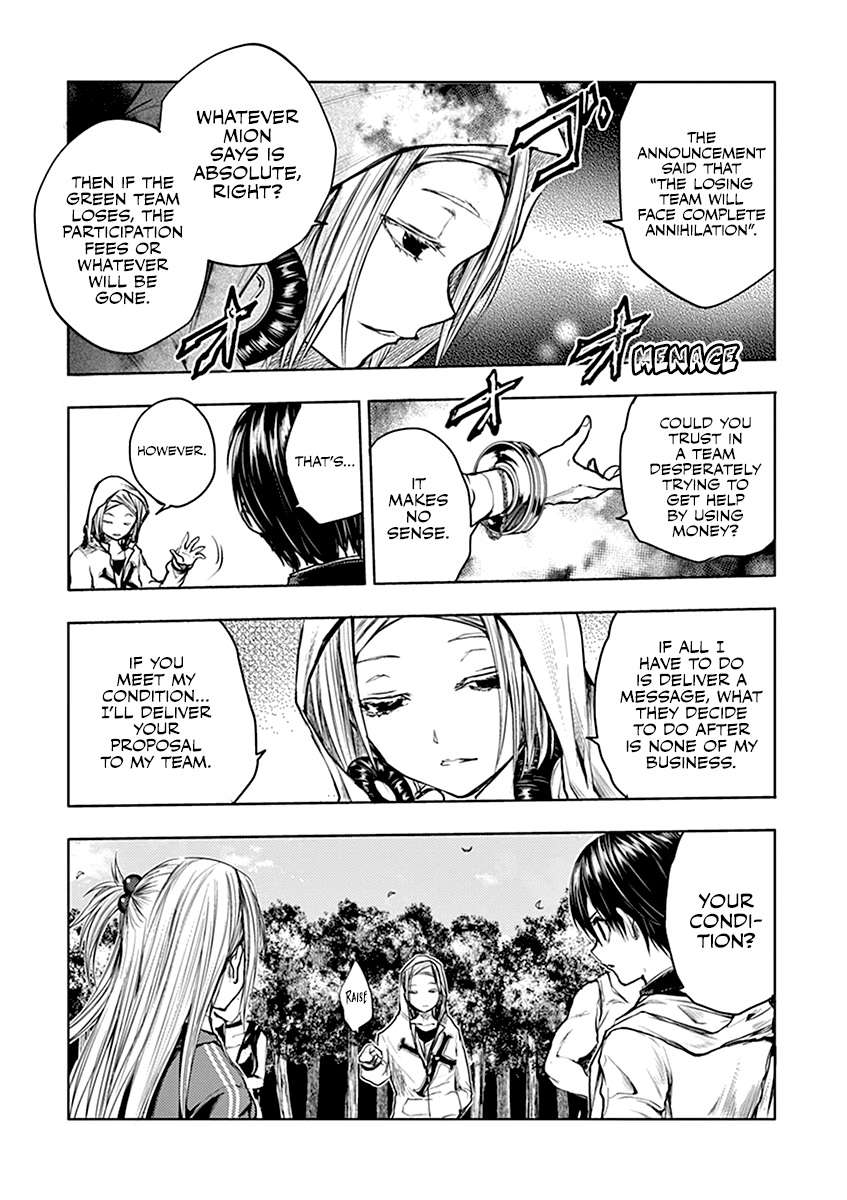 Deatte 5 Byou de Battle Chapter 36 page 10 - Chapter 36: To the Blue Team