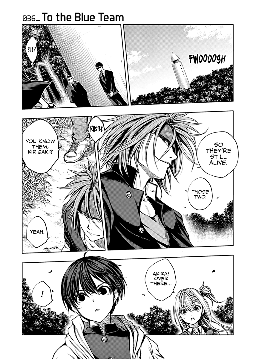 Deatte 5 Byou de Battle Chapter 36 page 2 - Chapter 36: To the Blue Team