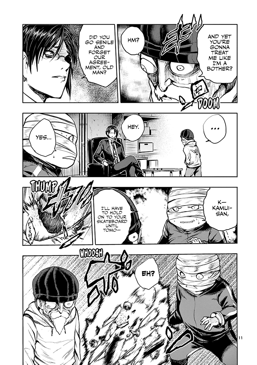 Deatte 5 Byou de Battle Chapter 37 page 12 - Chapter 37: Red's Strength