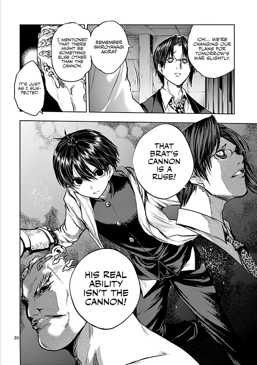 Deatte 5 Byou de Battle Chapter 37 page 21 - Chapter 37: Red's Strength