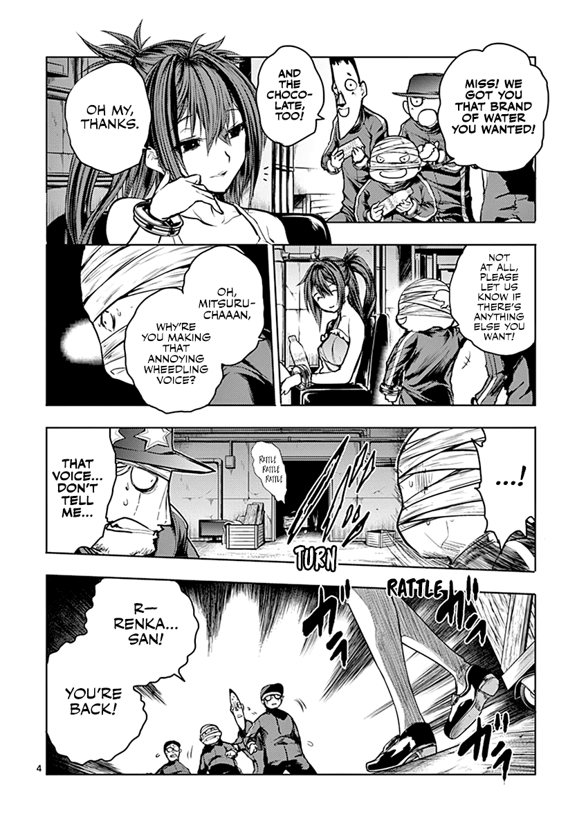 Deatte 5 Byou de Battle Chapter 37 page 5 - Chapter 37: Red's Strength