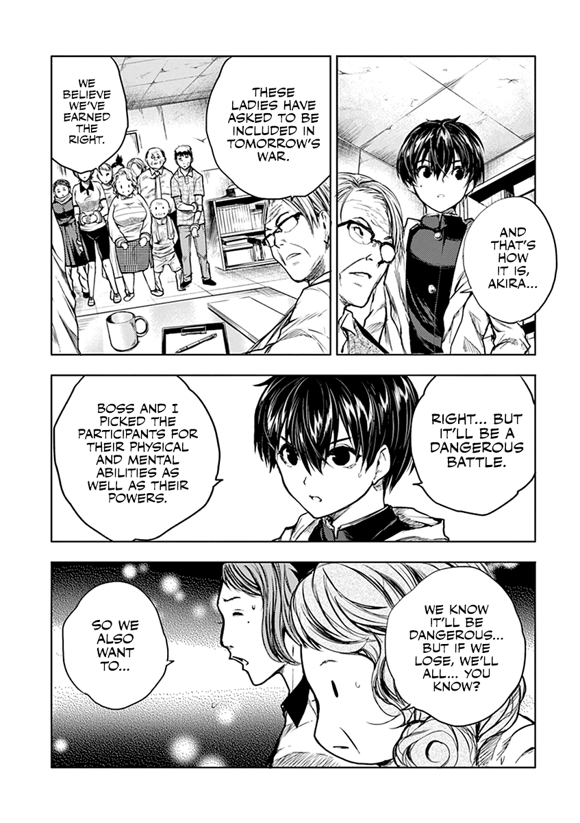 Deatte 5 Byou de Battle Chapter 38 page 13 - Chapter 38: The Eve of the War