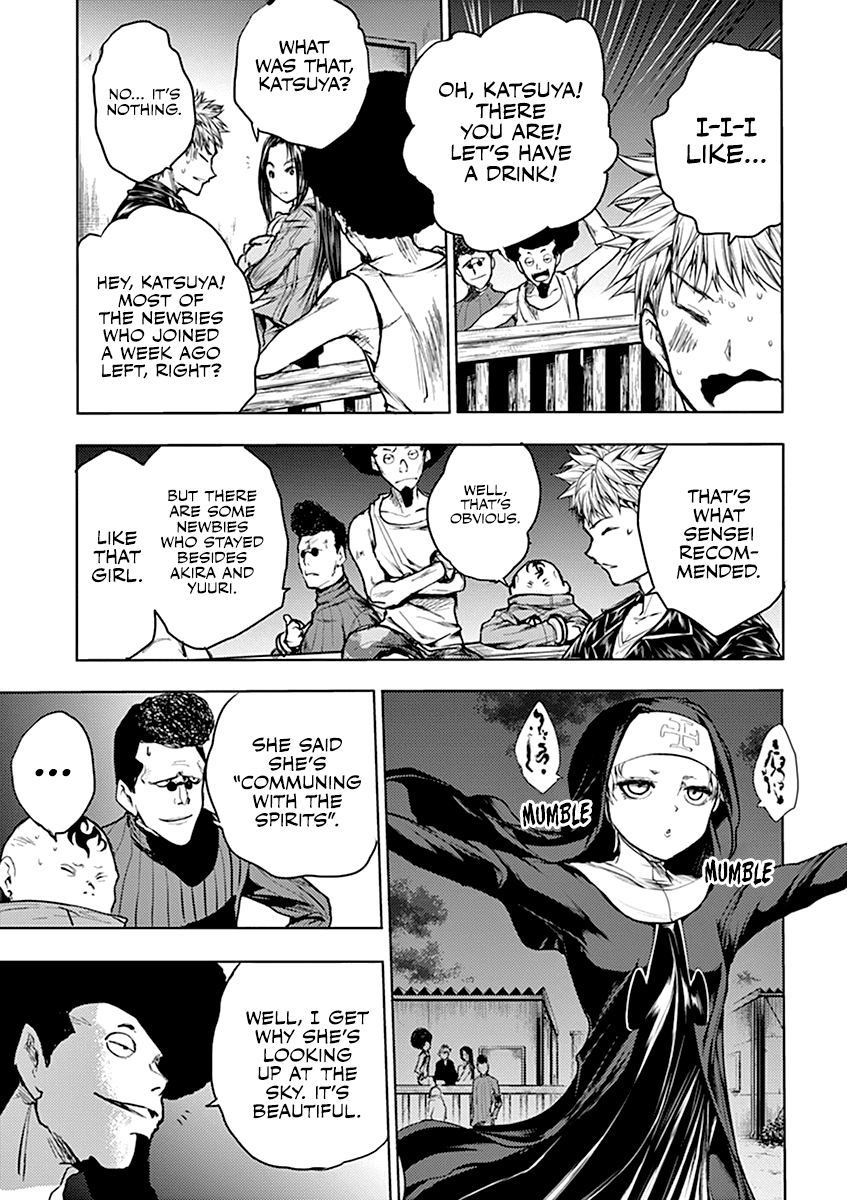 Deatte 5 Byou de Battle Chapter 38 page 21 - Chapter 38: The Eve of the War