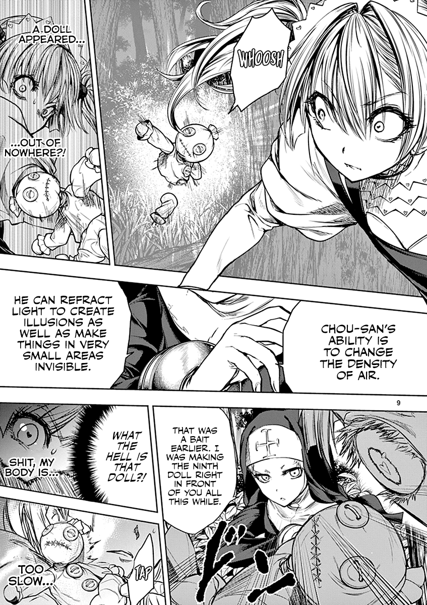 Deatte 5 Byou de Battle Chapter 49 page 10 - Chapter 49: Puppets