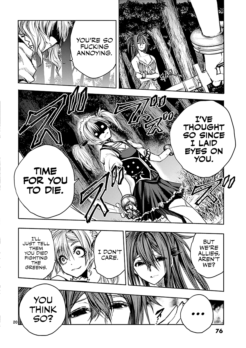 Deatte 5 Byou de Battle Chapter 49 page 20 - Chapter 49: Puppets