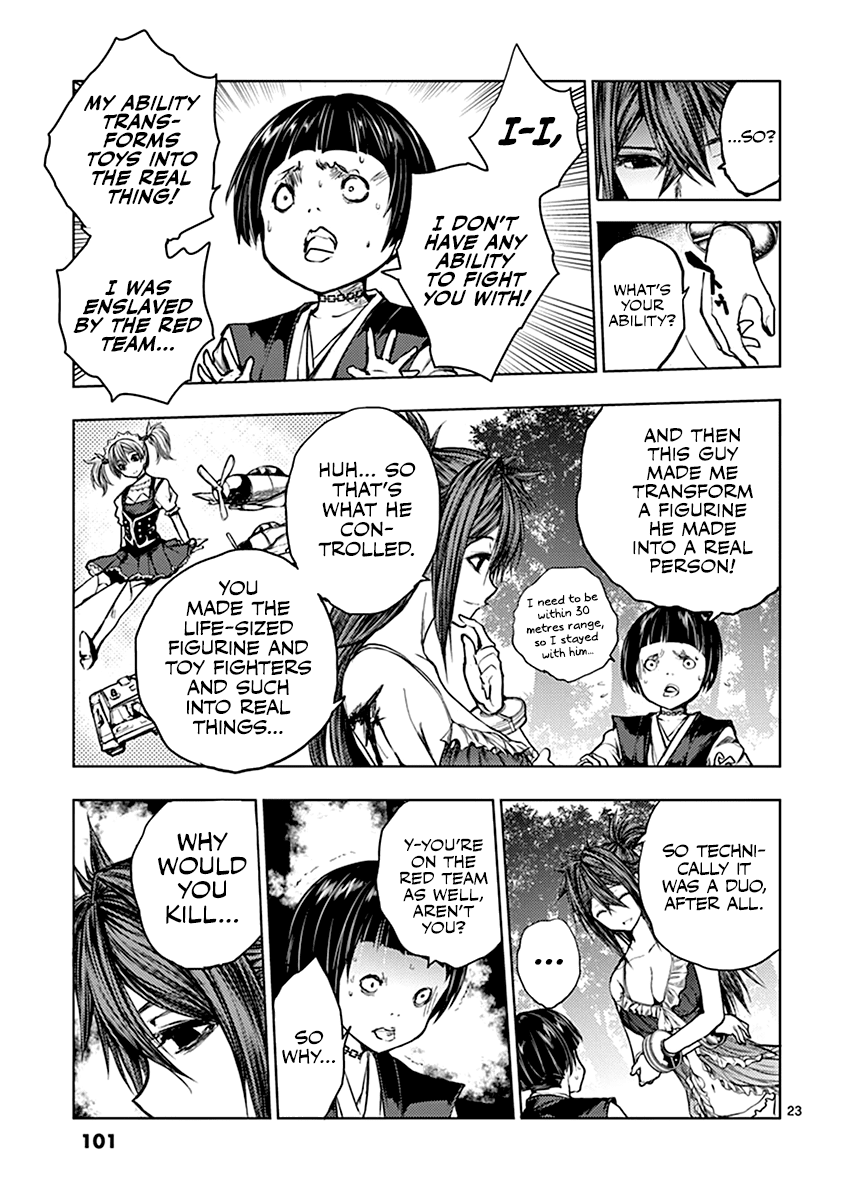 Deatte 5 Byou de Battle Chapter 50 page 24 - Chapter 50: True Identity