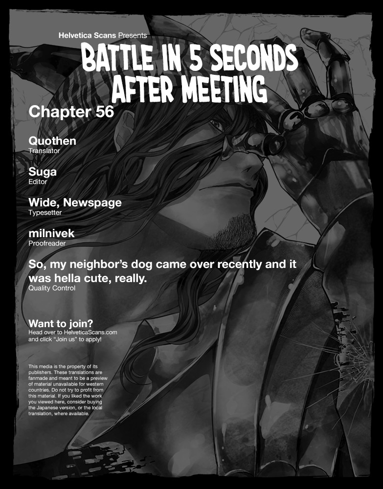 Deatte 5 Byou de Battle Chapter 56 page 1 - Chapter 56: My Resolve