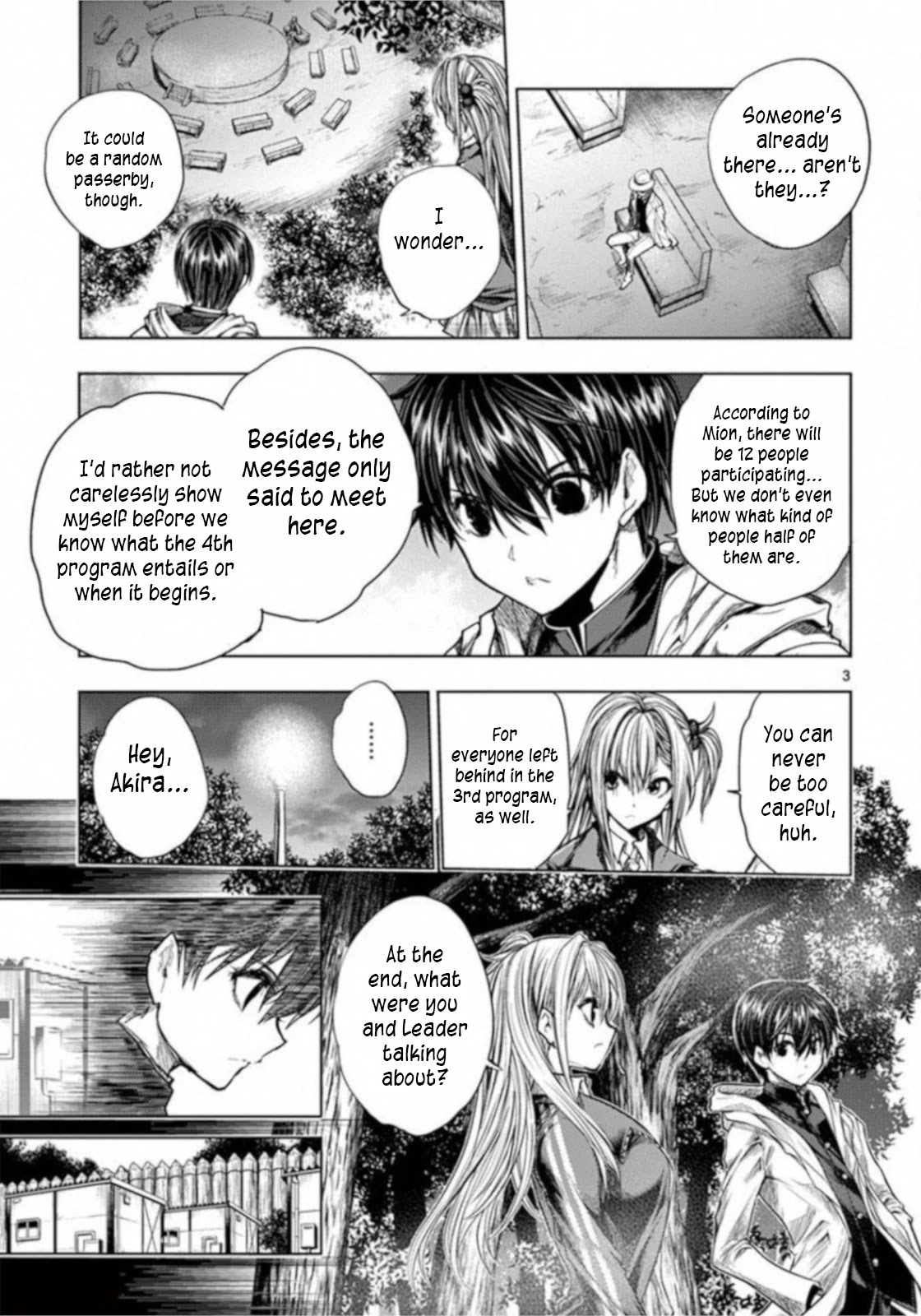 Deatte 5 Byou de Battle Chapter 65 page 3 - Chapter 65: 12 People