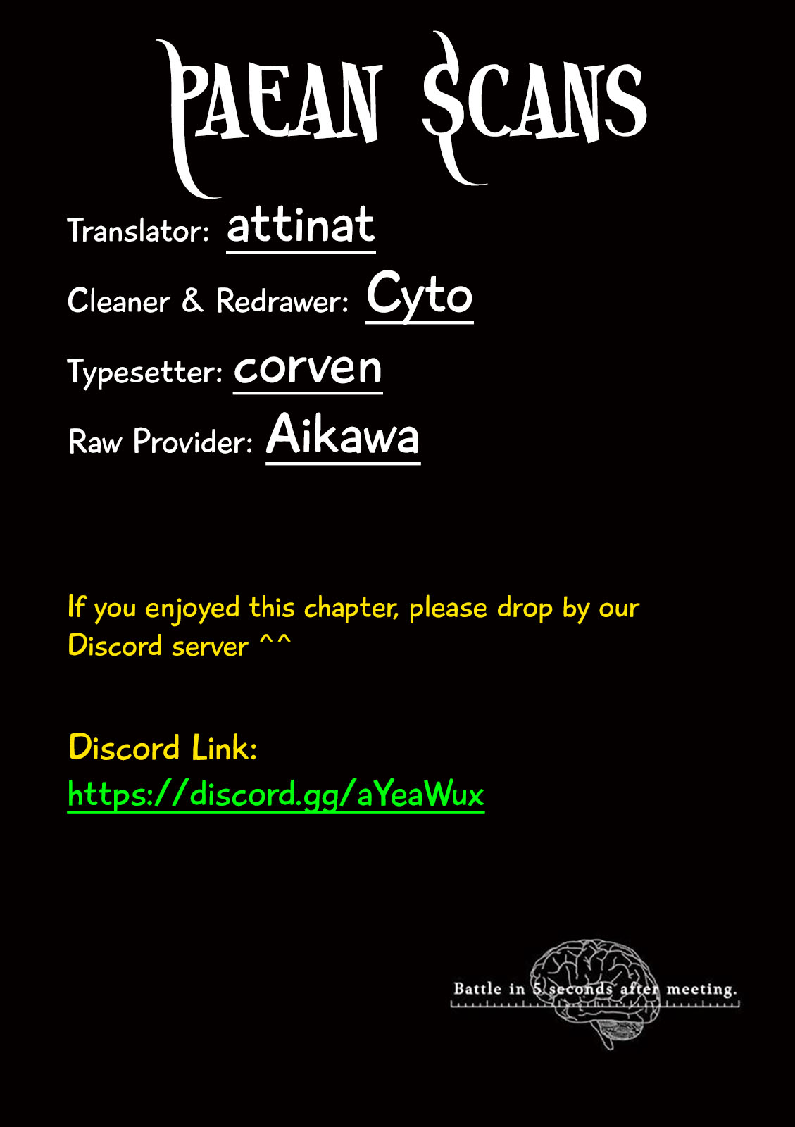 Deatte 5 Byou de Battle Chapter 68 page 20 - Chapter 68: Parting Words