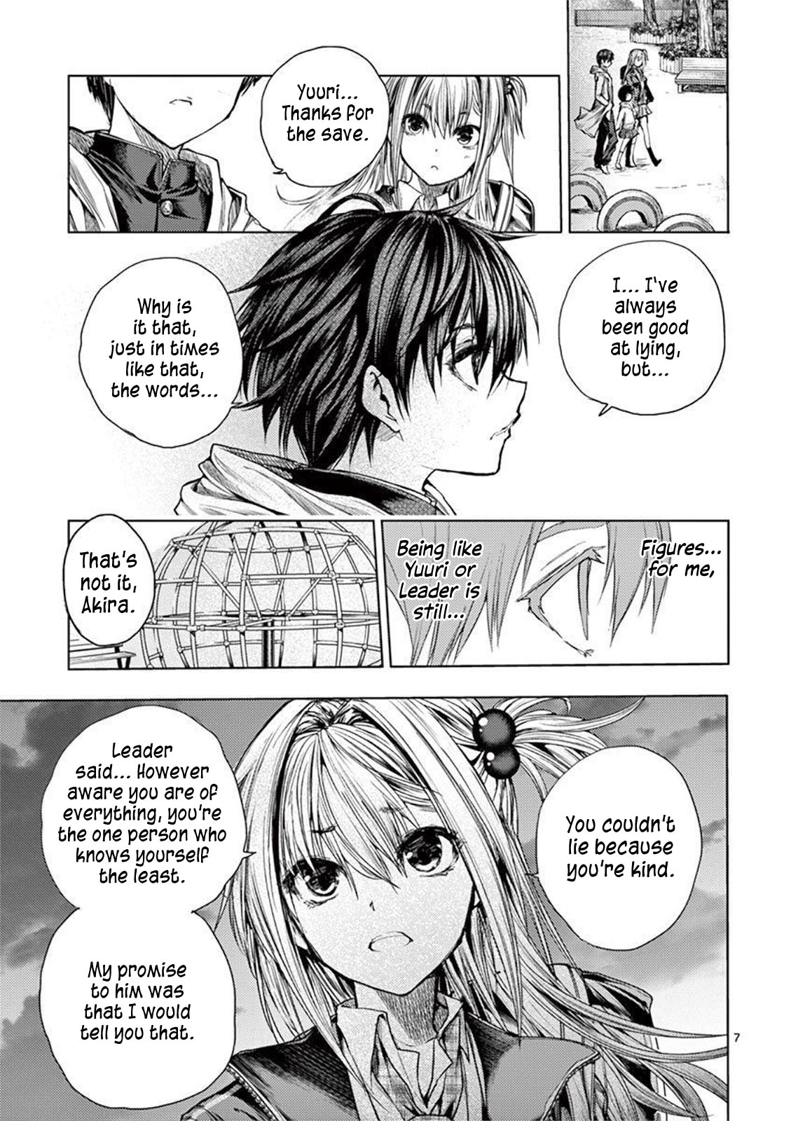 Deatte 5 Byou de Battle Chapter 68 page 7 - Chapter 68: Parting Words