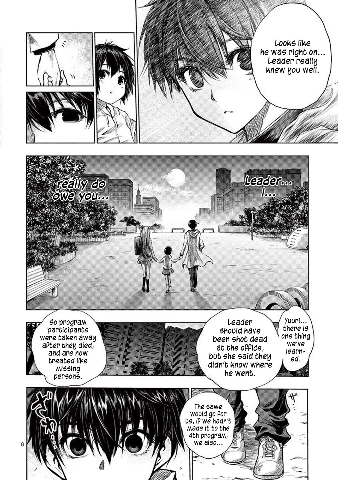 Deatte 5 Byou de Battle Chapter 68 page 8 - Chapter 68: Parting Words