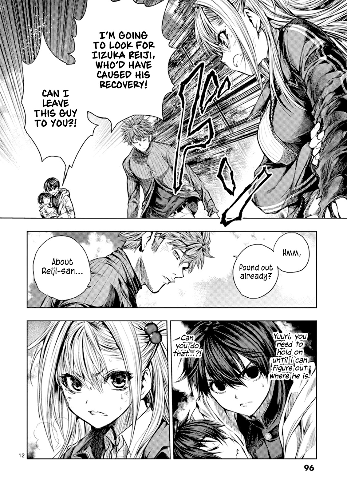 Deatte 5 Byou de Battle Chapter 69 page 12 - Chapter 69: Hide and Seek