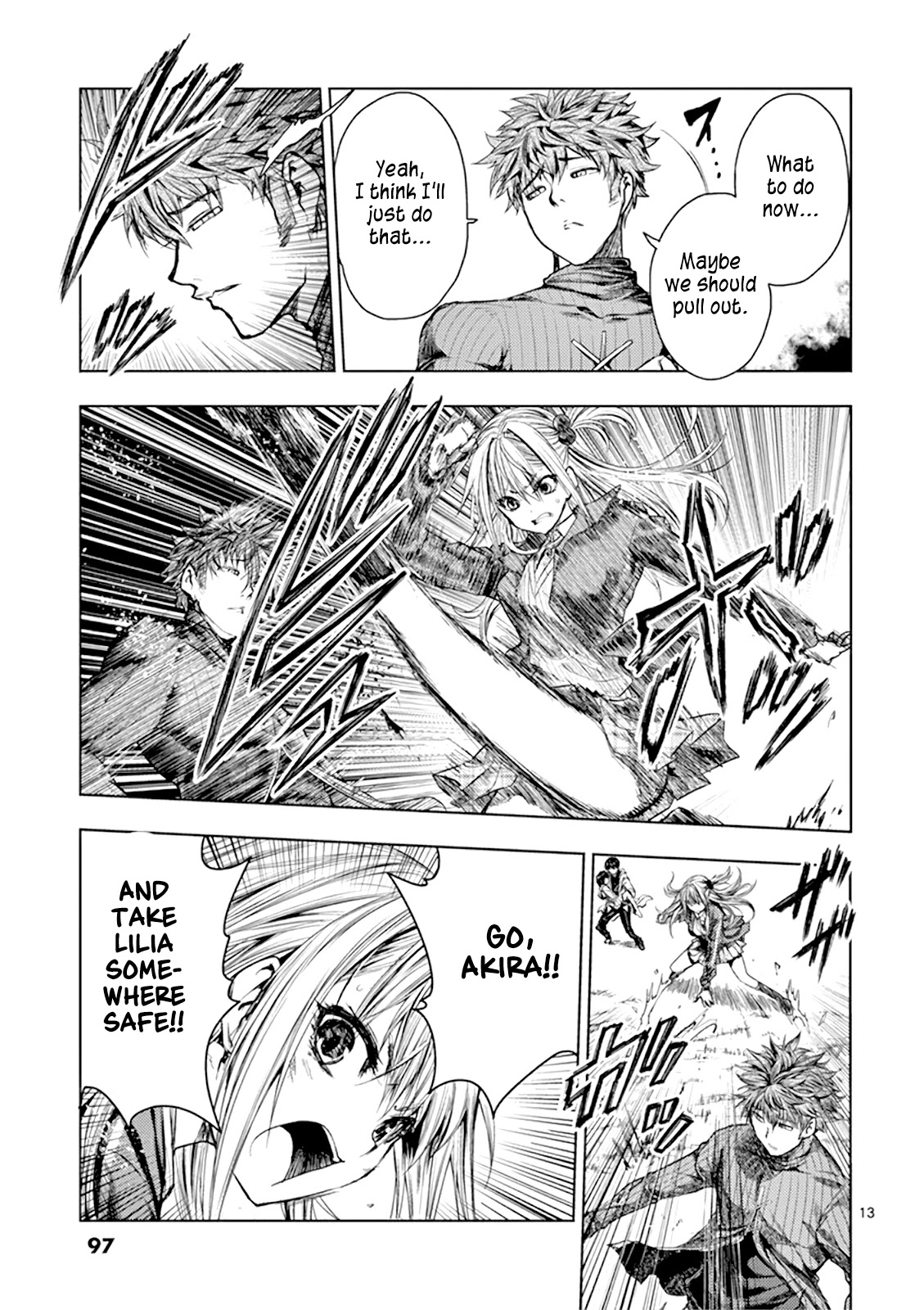 Deatte 5 Byou de Battle Chapter 69 page 13 - Chapter 69: Hide and Seek