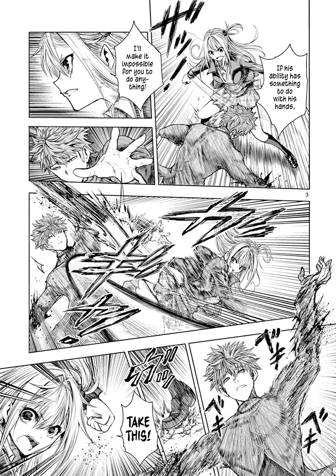 Deatte 5 Byou de Battle Chapter 69 page 3 - Chapter 69: Hide and Seek