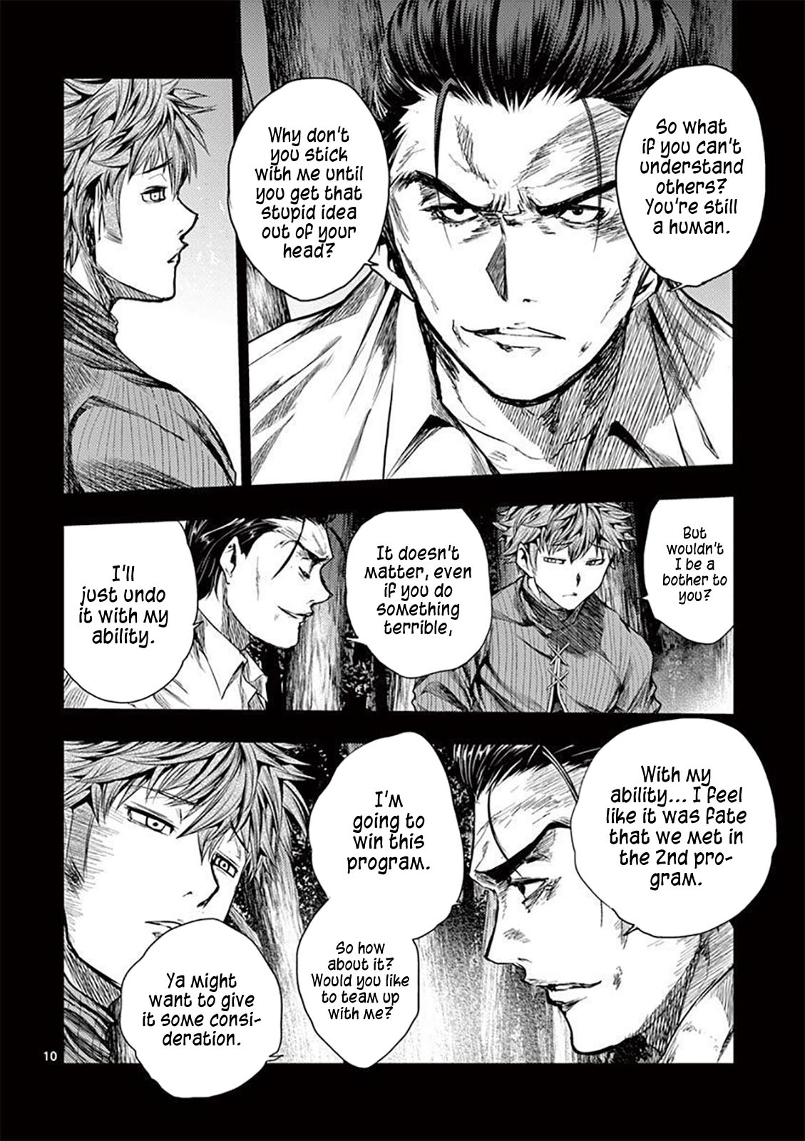 Deatte 5 Byou de Battle Chapter 71 page 10 - Chapter 71: The Back I Want to Follow