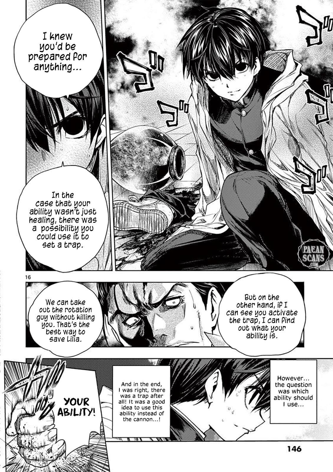 Deatte 5 Byou de Battle Chapter 71 page 16 - Chapter 71: The Back I Want to Follow