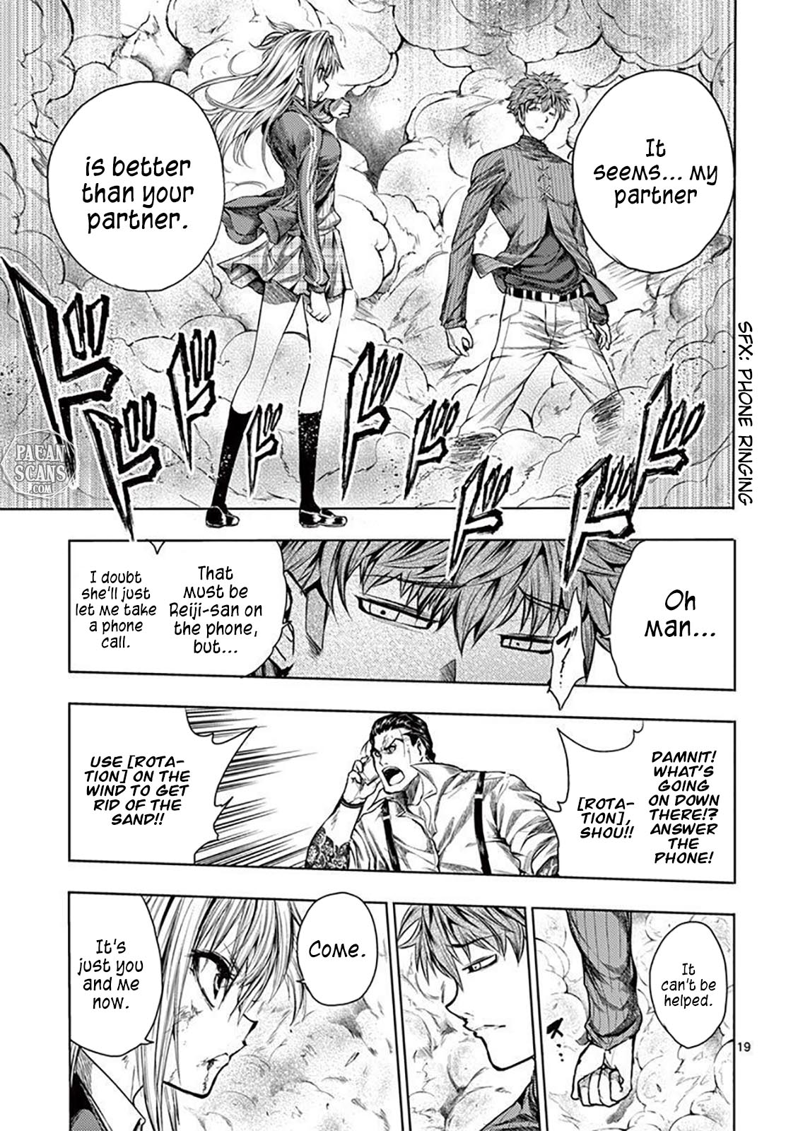 Deatte 5 Byou de Battle Chapter 71 page 19 - Chapter 71: The Back I Want to Follow