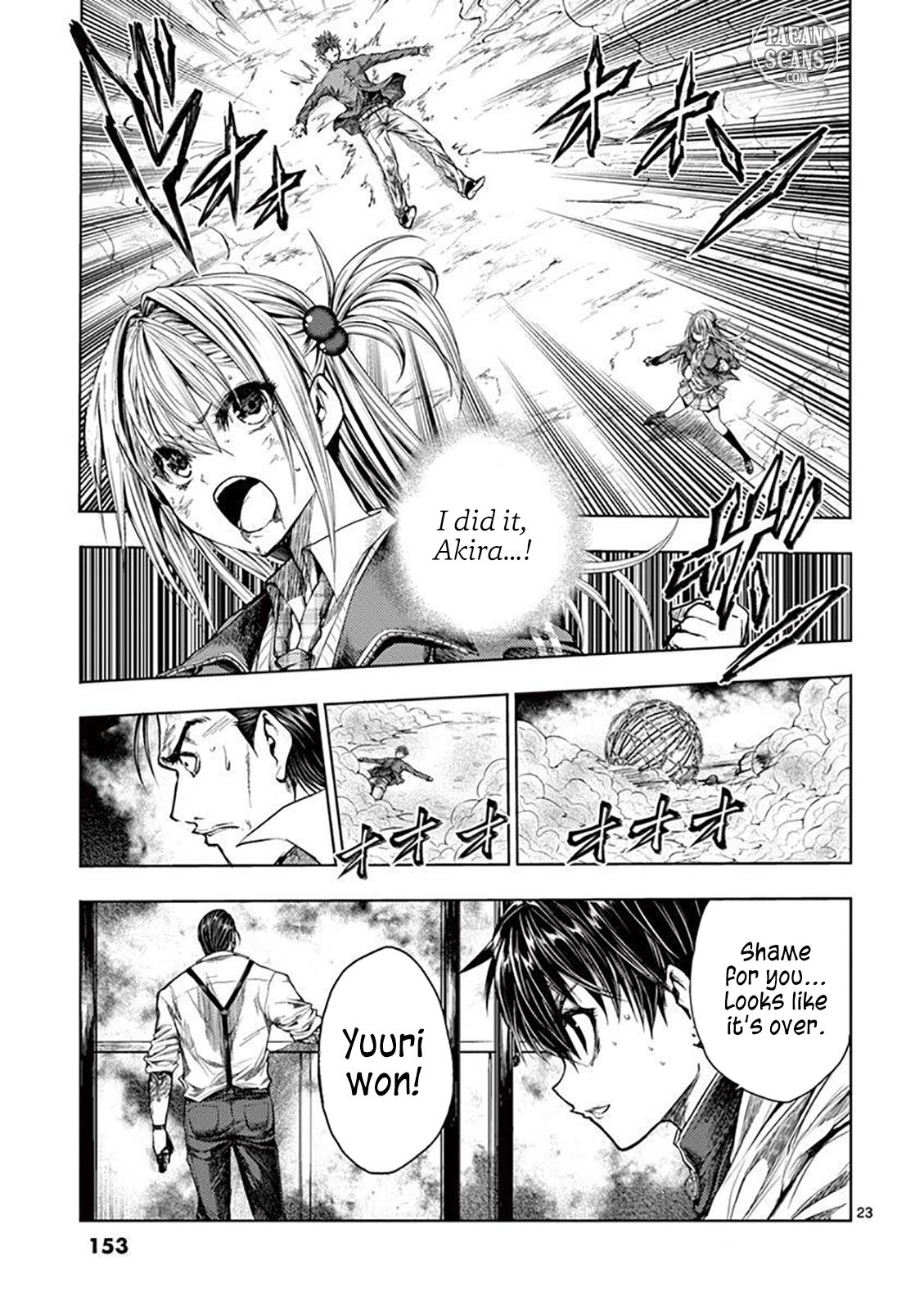 Deatte 5 Byou de Battle Chapter 71 page 23 - Chapter 71: The Back I Want to Follow