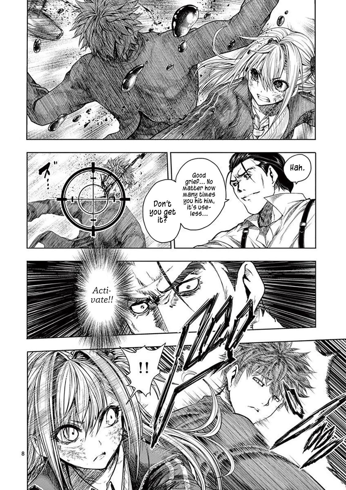 Deatte 5 Byou de Battle Chapter 71 page 8 - Chapter 71: The Back I Want to Follow