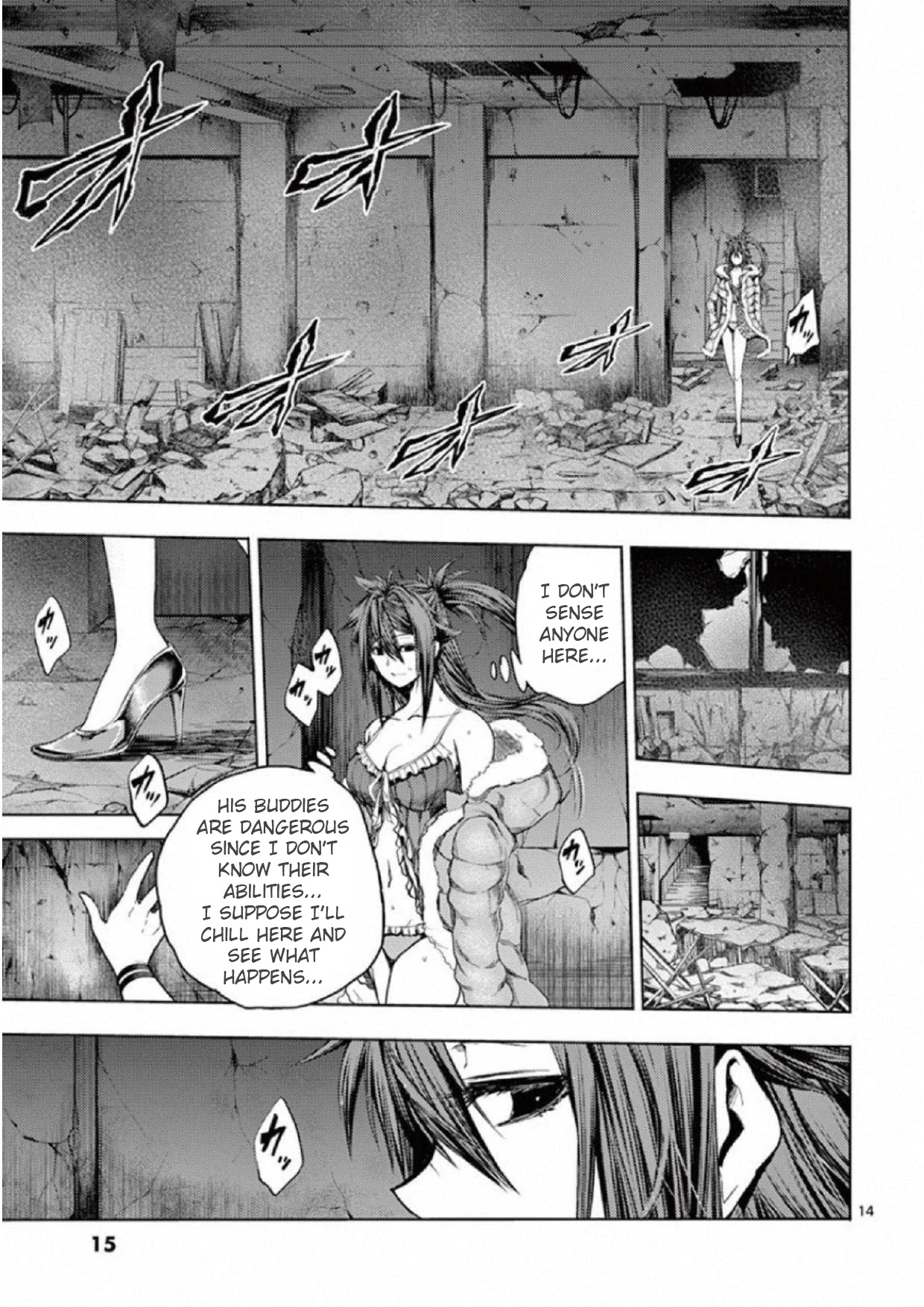 Deatte 5 Byou de Battle Chapter 74 page 15 - Chapter 74: JOKER