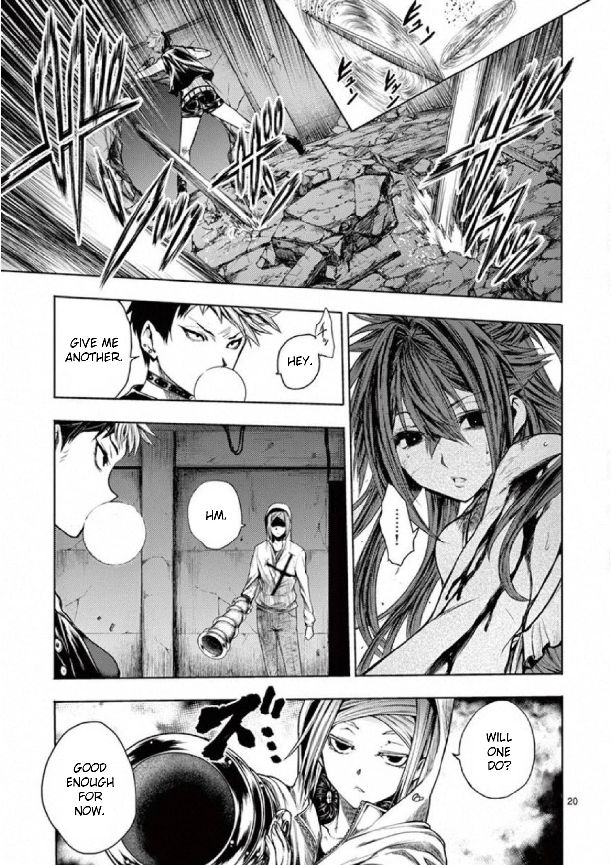 Deatte 5 Byou de Battle Chapter 74 page 21 - Chapter 74: JOKER