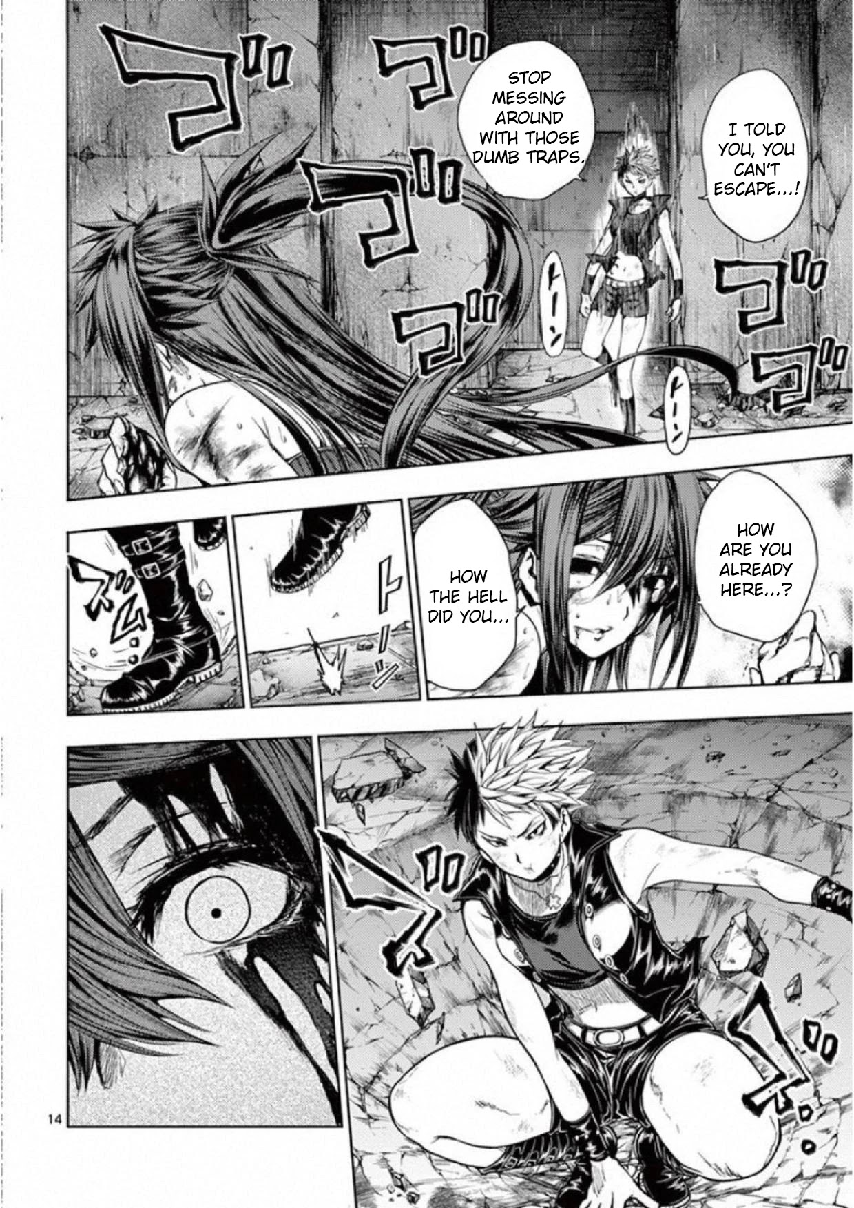 Deatte 5 Byou de Battle Chapter 75 page 14 - Chapter 75: Lover of Steel