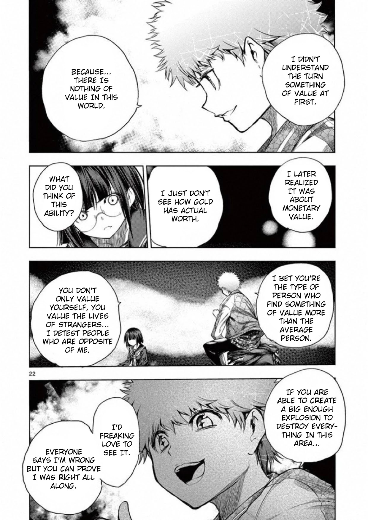 Deatte 5 Byou de Battle Chapter 79 page 21 - Chapter 79: X