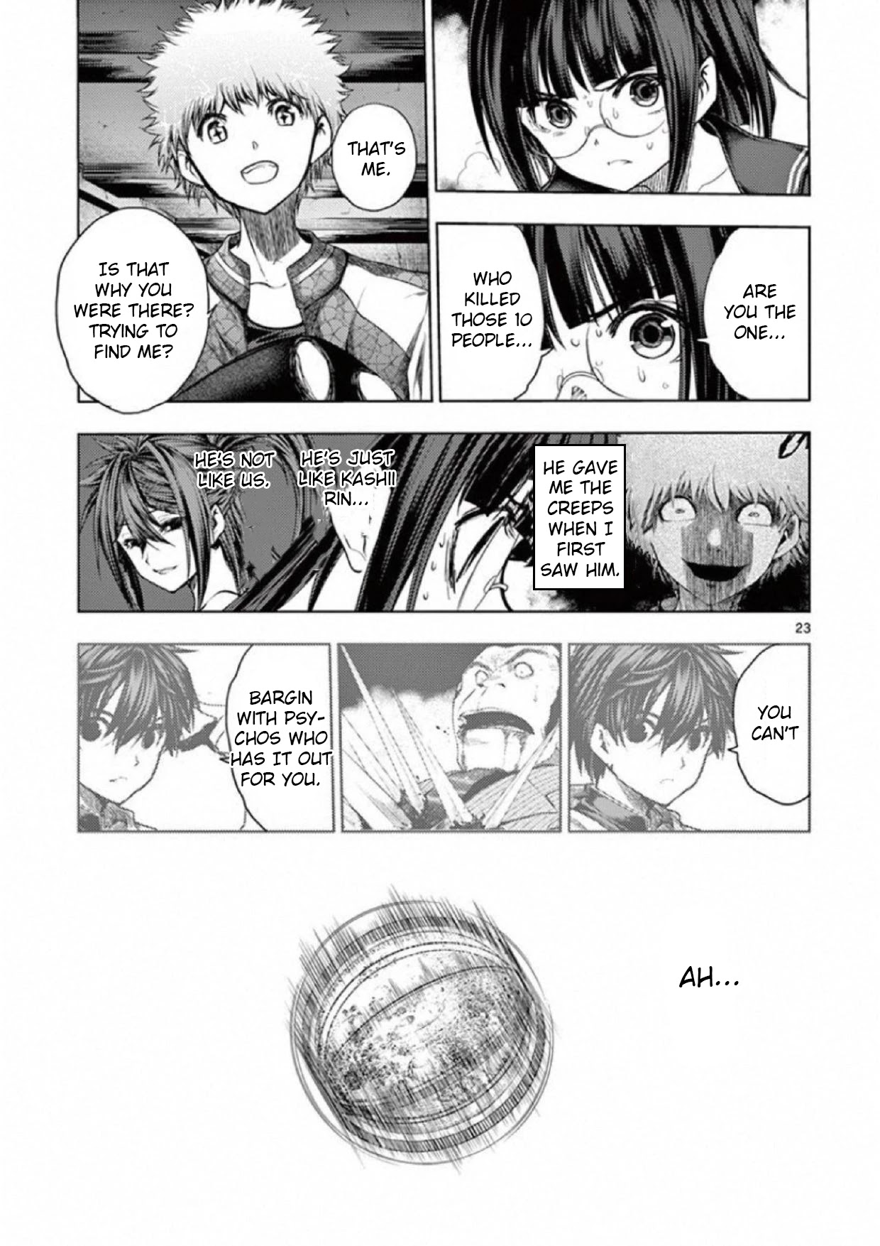 Deatte 5 Byou de Battle Chapter 79 page 22 - Chapter 79: X