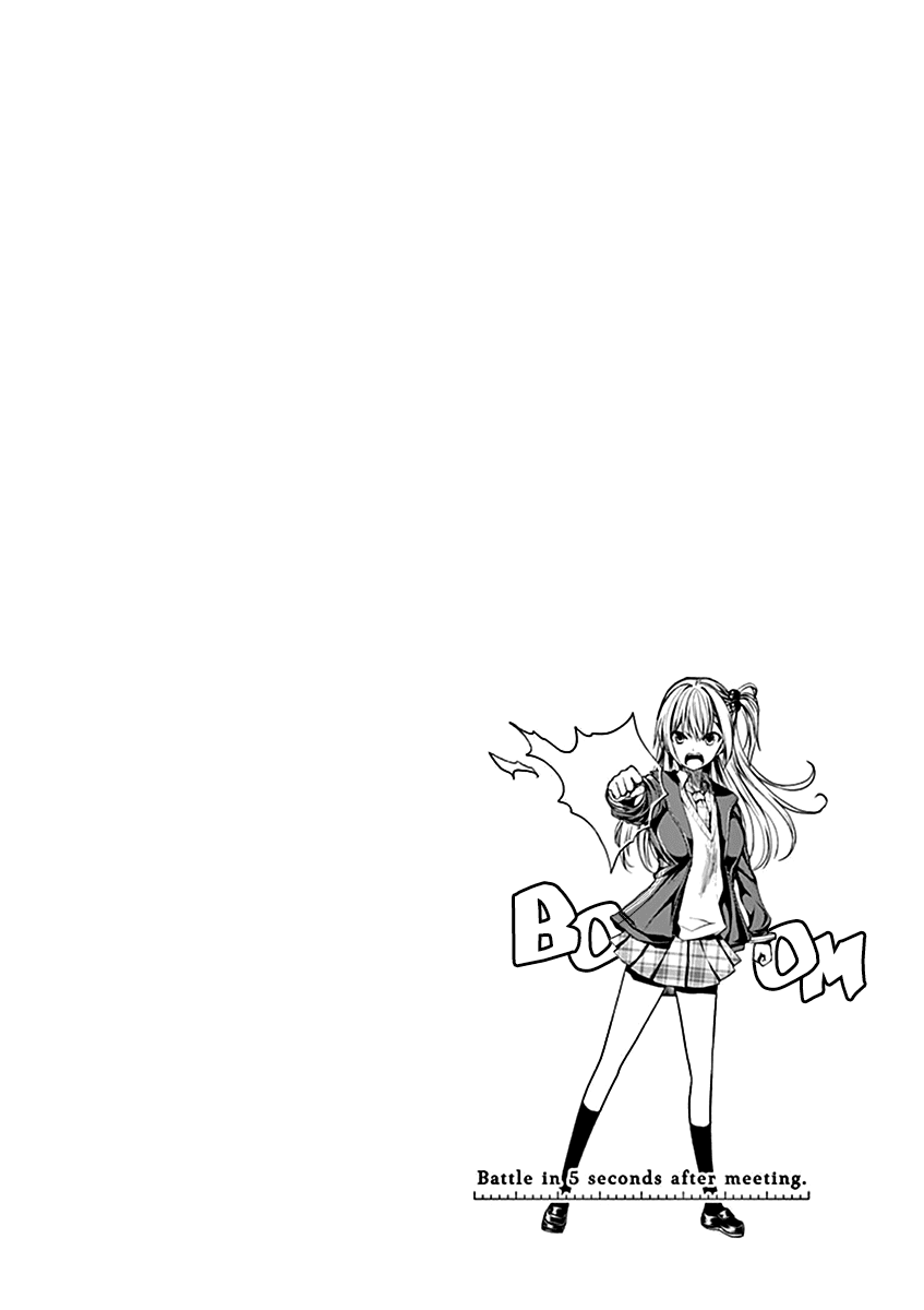 Deatte 5 Byou de Battle Chapter 8 page 28 - Chapter 8: I'll Blow You Away
