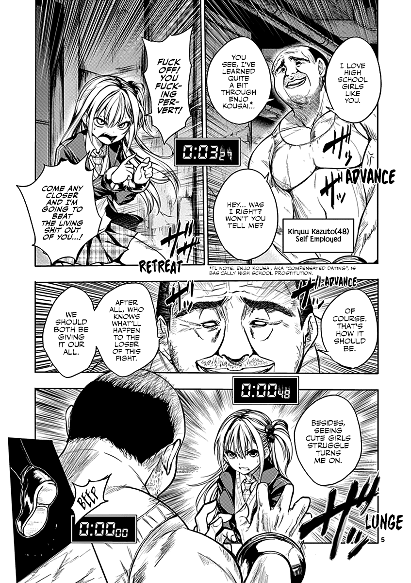 Deatte 5 Byou de Battle Chapter 8 page 9 - Chapter 8: I'll Blow You Away