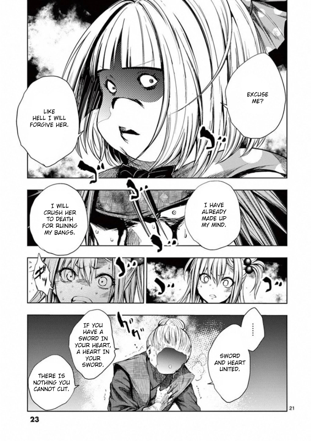 Deatte 5 Byou de Battle Chapter 87 page 23 - Chapter 87: Sword For Whom