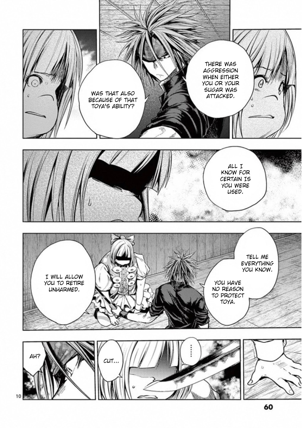 Deatte 5 Byou de Battle Chapter 89 page 10 - Chapter 89: What Should Be Cut