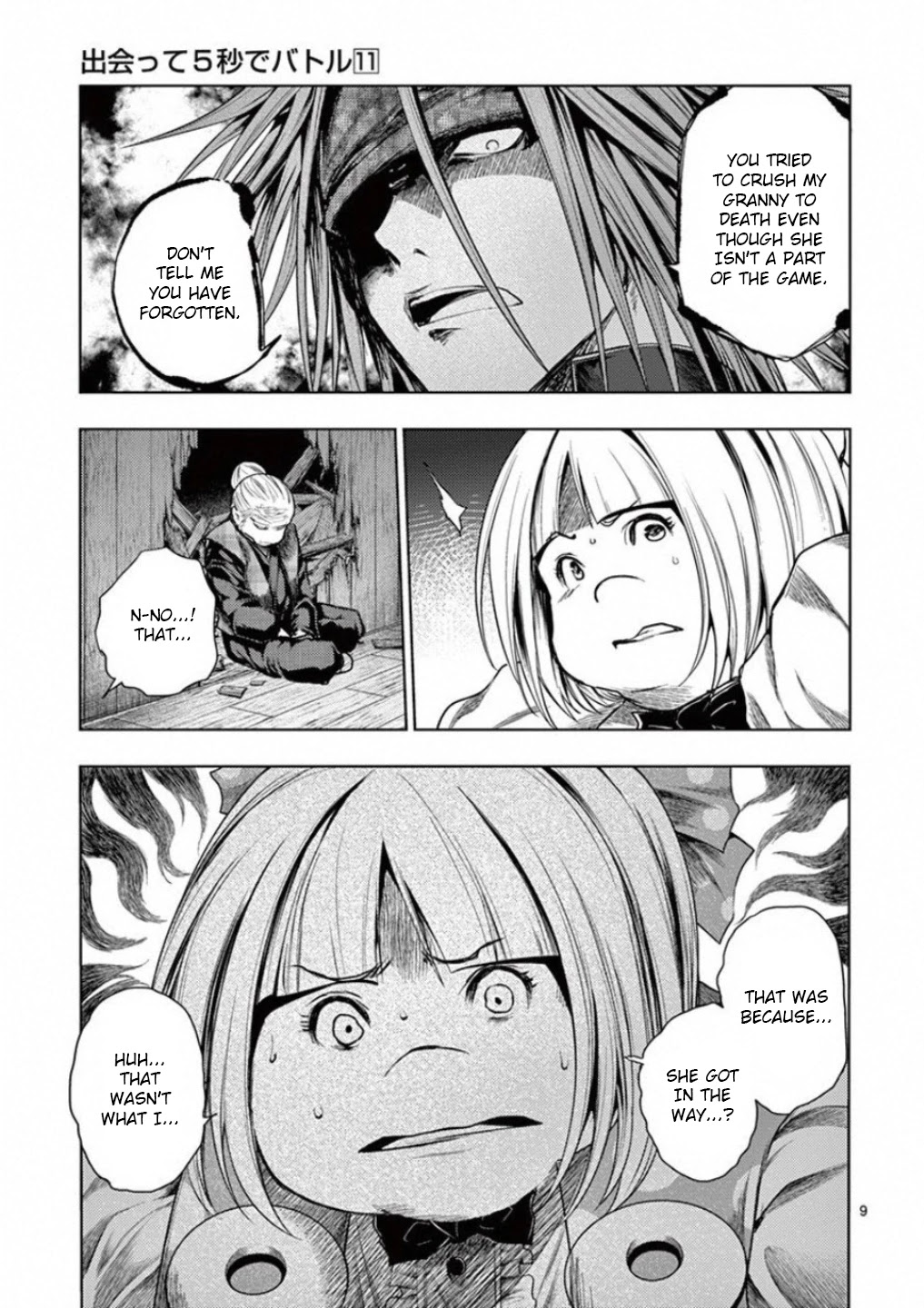 Deatte 5 Byou de Battle Chapter 89 page 9 - Chapter 89: What Should Be Cut