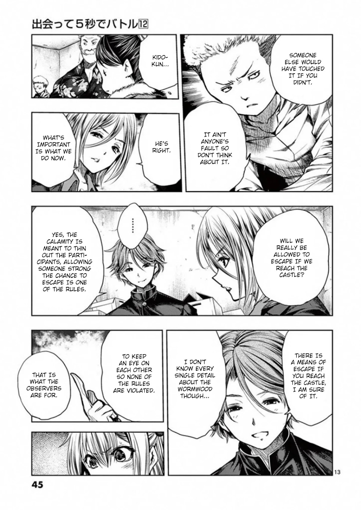 Deatte 5 Byou de Battle Chapter 97 page 12 - Chapter 97: Tell Us What We Want To Know
