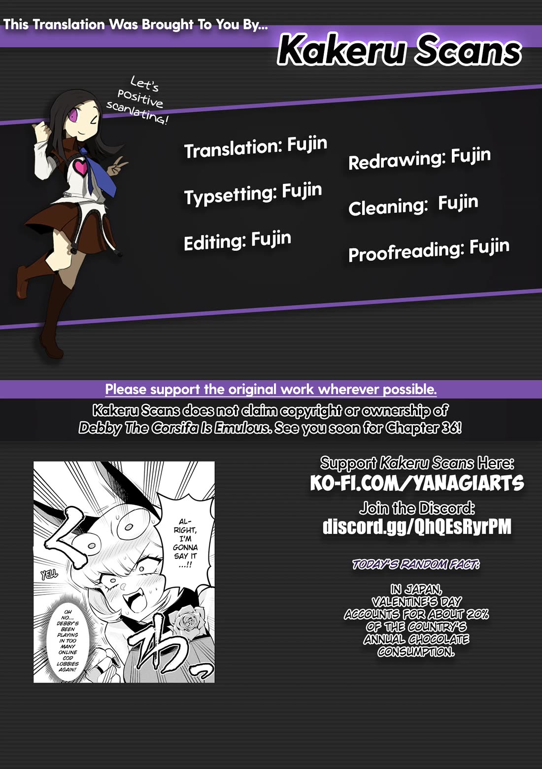 Debby the Corsifa is Emulous Chapter 35 page 16 - Chapter 35: Valentine's