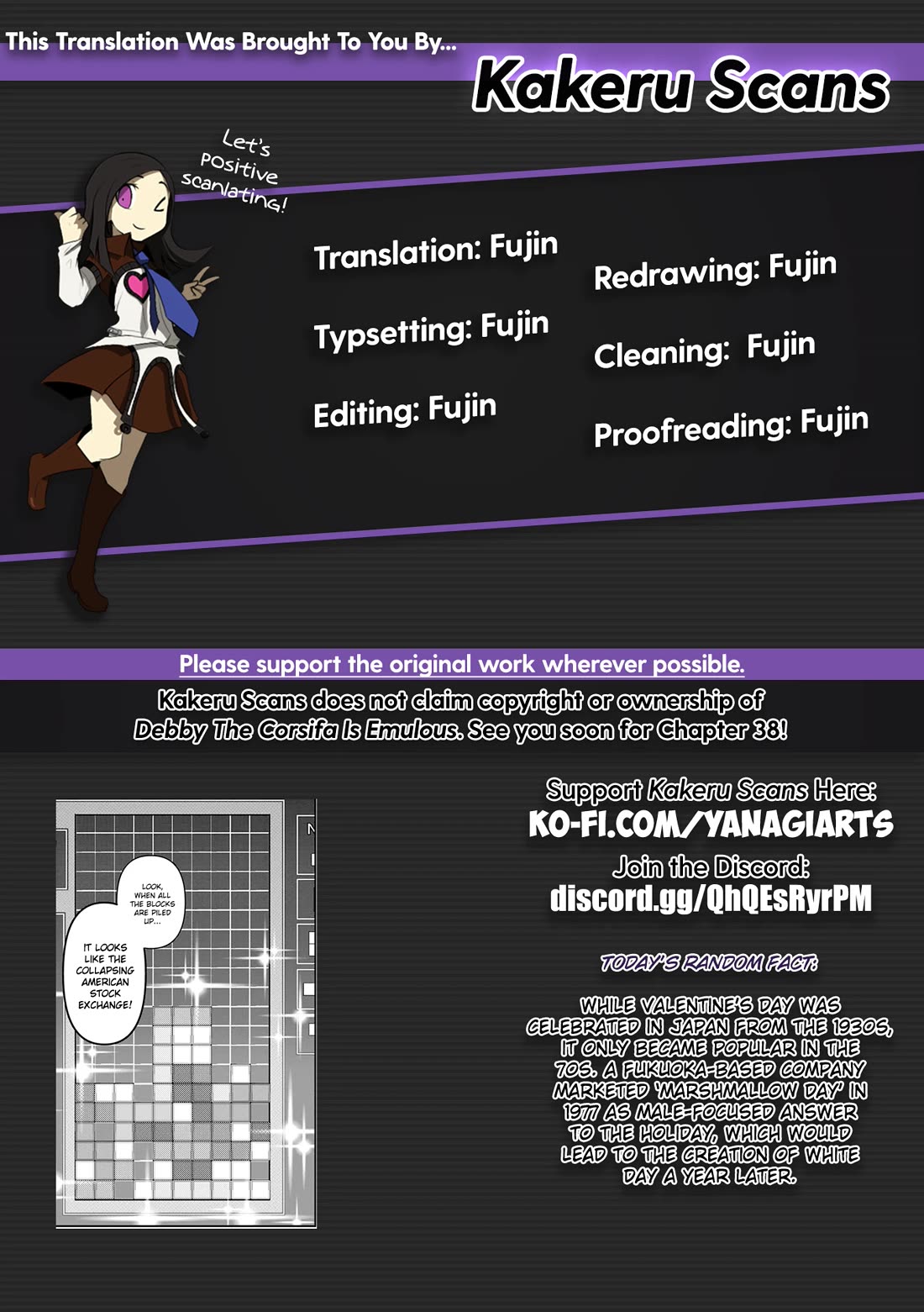 Debby the Corsifa is Emulous Chapter 37 page 16 - Chapter 37: White Day