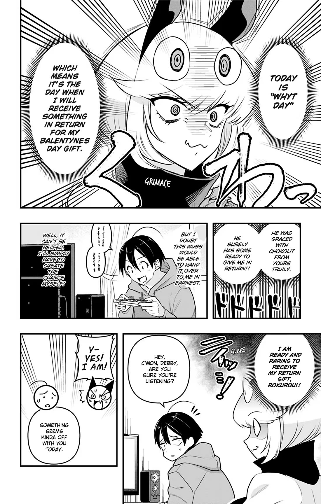 Debby the Corsifa is Emulous Chapter 37 page 4 - Chapter 37: White Day