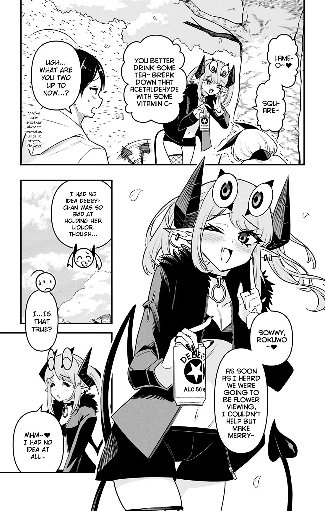 Debby the Corsifa is Emulous Chapter 39 page 3 - Chapter 39: Flower Viewing