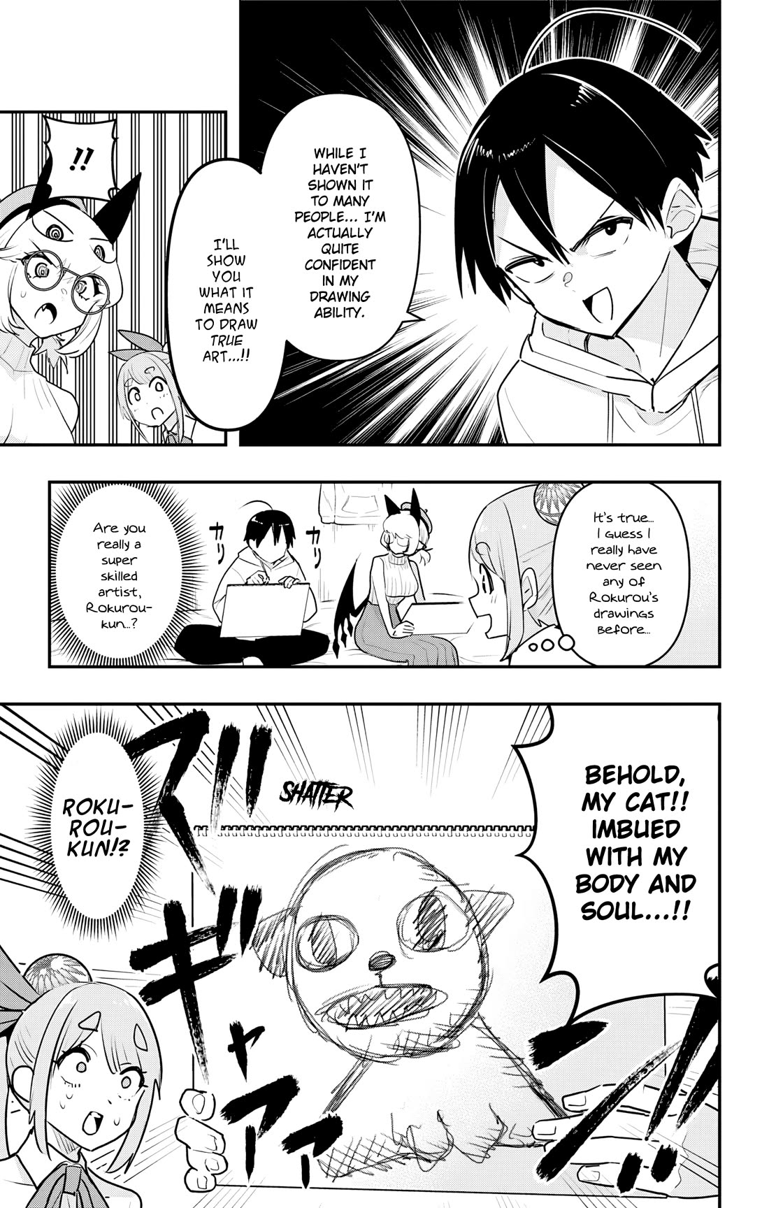 Debby the Corsifa is Emulous Chapter 40 page 10 - Chapter 40: Drawing