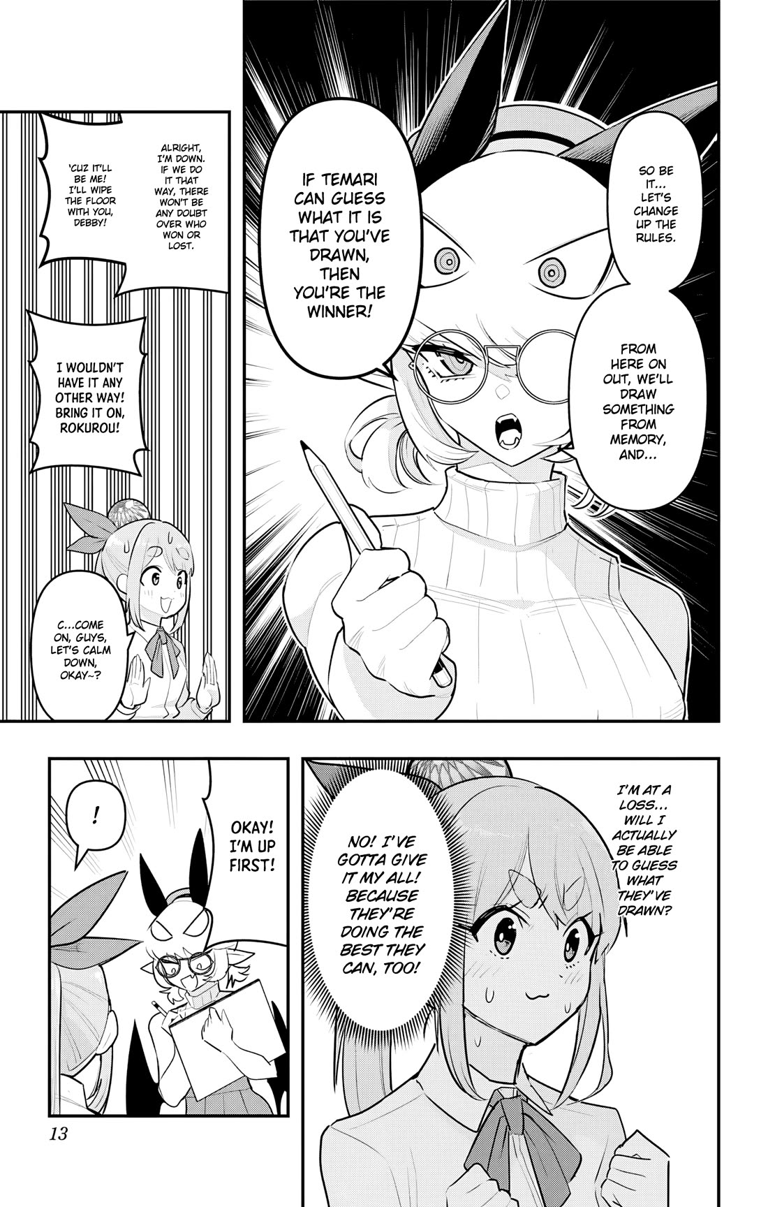 Debby the Corsifa is Emulous Chapter 40 page 12 - Chapter 40: Drawing