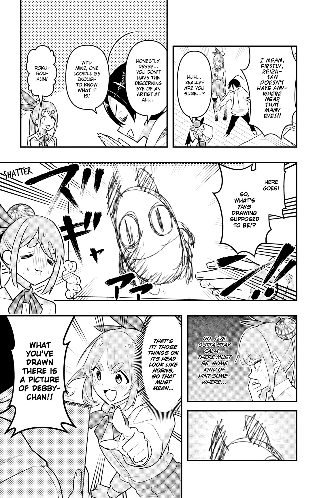 Debby the Corsifa is Emulous Chapter 40 page 14 - Chapter 40: Drawing
