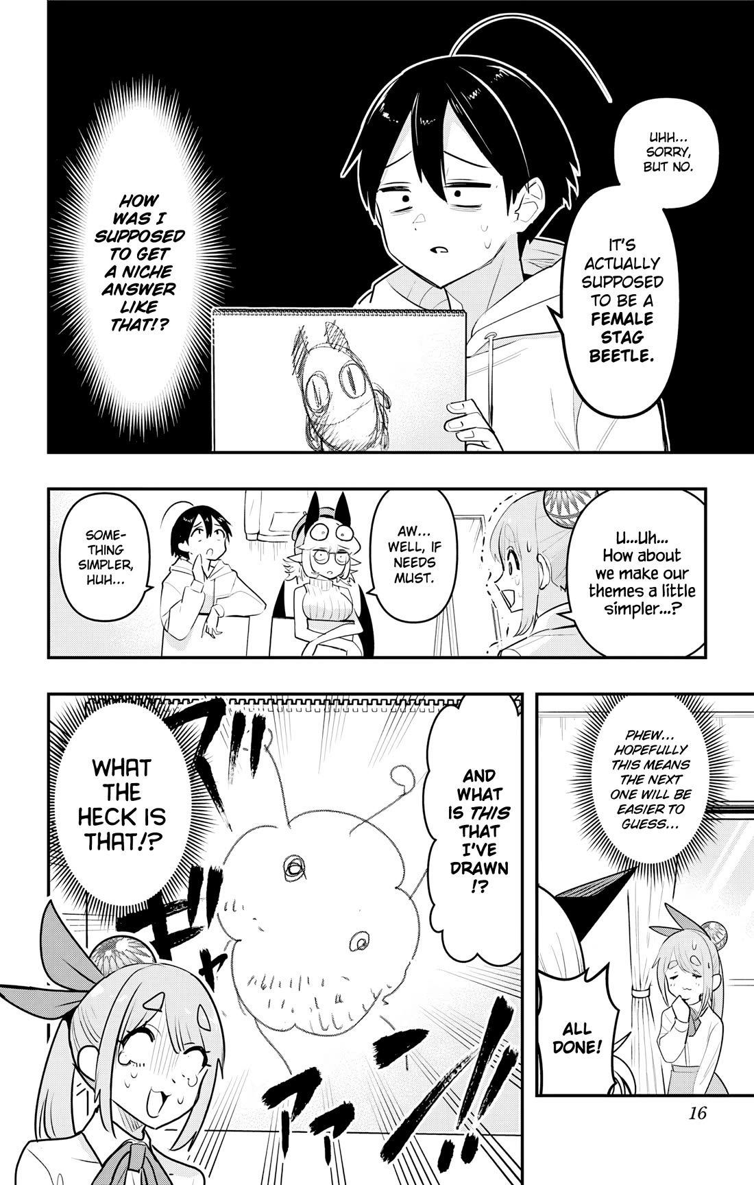 Debby the Corsifa is Emulous Chapter 40 page 15 - Chapter 40: Drawing
